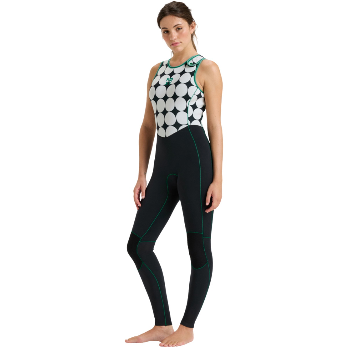 2026 Roxy Dames Rise Natural 2mm Long Jane Wetsuit 26BW233500 - Salt Crystal